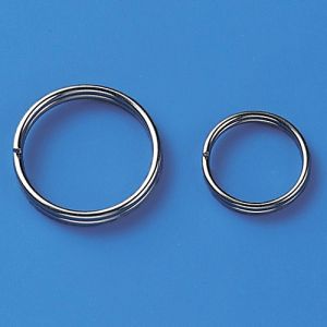 日本緑十字社 緑十字 137410 二重リング Wリング 金具41 内径25mm Φ 10個組 ステンレス製