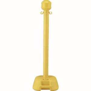 日本緑十字社 緑十字 142002 チェーンスタンド ボーダースタンド 黄 BD-Y 1122×330mm