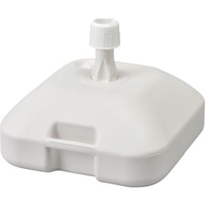 日本緑十字社 緑十字 255120 のぼり旗用スタンド 注水タイプ 白 満水時17kg ポリエチレン製 ノボリ用ポール台G型 白 メーカー直送 代引 北海道沖縄離島不可