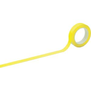 日本緑十字社 緑十字 259033 クリーンルーム用ラインテープ 黄 HCP-25Y 25mm 幅×33m PET+PVC