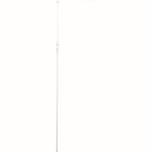 日本緑十字社 緑十字 255105 のぼり旗用ポール 450mm幅用 白 ノボリ用ポールR-450 全長:1600～2900mm 2段伸縮式 メーカー直送 代引 北海道沖縄離島不可