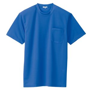 アイトス アイトス 10576-006-S 吸汗速乾 クールコンフォート 半袖Tシャツ ポケット付 男女兼用 ロイヤルブルー Sサイズ