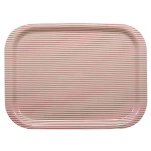 橋本達之助工芸 タツクラフト 橋本達之助工芸 Rトレー M ストライプピンク タツクラフト