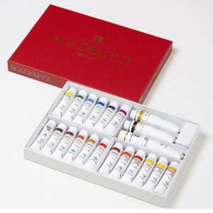 クサカベ クサカベ 専門家用 油絵具 アカデミー21 21色セット