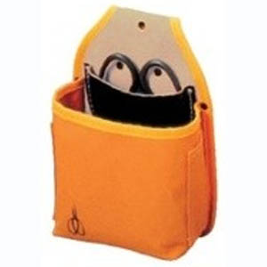 コヅチ KOZUCHI コヅチ GW-02 10号 ブラウン 防水帆布 ウエストポケット 大久保鋏ケース付