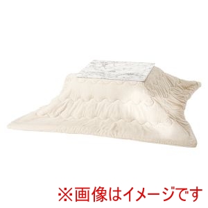 萩原 萩原 アルラ7560MWH メレンゲKF1919-WH こたつ うす掛け 布団 2点セット ホワイト メーカー直送 代引不可 北海道沖縄離島不可