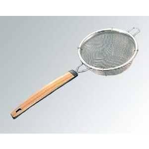 ミネックスメタル MINEX ミネックスメタル 18-8 プラ柄木目茶こし シングル 中