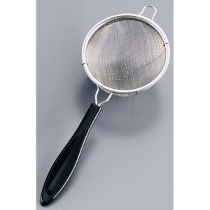 ミネックスメタル MINEX ミネックスメタル 18-8 PC柄茶こし 黒中 ダブル