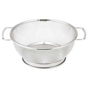 ミネックスメタル MINEX ミネックスメタル 18-8 ミネックスざる B型 バネ取手付 27cm