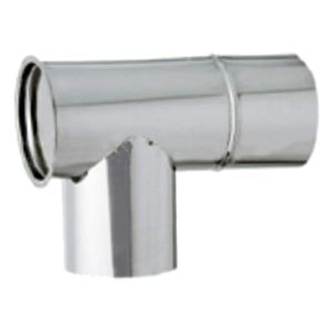 ホンマ製作所 ホンマ製作所 12003 ステンレス T曲 ハゼ折り煙突 シングル 煙突径φ106mm