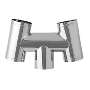 ホンマ製作所 ホンマ製作所 12038 ステンレス H笠 ハゼ折り煙突 シングル 煙突径φ115mm