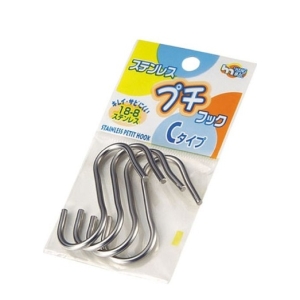 エコー金属 エコー金属 ステンレスプチフック4P Cタイプ