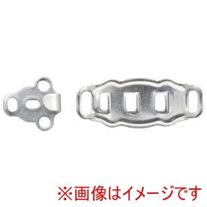 日本紐釦貿易 Nippon Chuko 日本紐釦貿易 カギホック 巾11×28mm 3組入 検針器対応 白 FK502-00