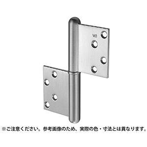 シロクマ シロクマ BB-105 キャノン異形旗丁番 127×102 金