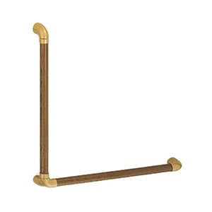 シロクマ シロクマ BR-553 ユニバーサル手すりL形 AG Mオーク