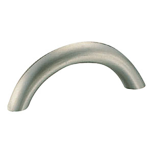 シロクマ シロクマ HB-13 丸棒半月ハンドル 小小 ホワイトブロンズ