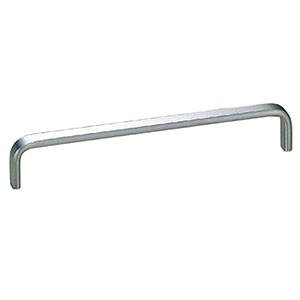 シロクマ シロクマ HL-12 小判ハンドル 200mm ヘアーライン