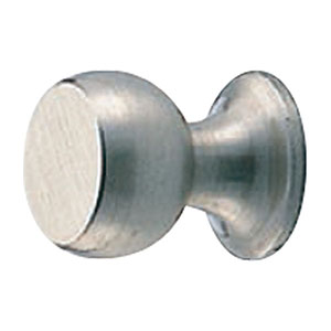 シロクマ シロクマ KB-8 グラスツマミ 小 ホワイトブロンズ