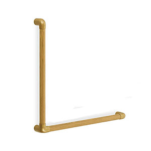 シロクマ シロクマ BR-592 スリムユニバーサル手すりL形 AG Lオーク