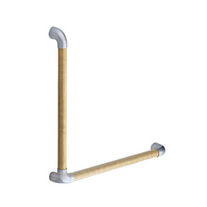 シロクマ シロクマ BR-567 ユニバーサル手すりL形 シルバー Lオーク