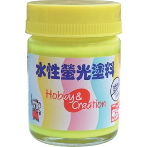 ニッぺ ニッぺ 49364910 水性蛍光塗料 25ml レモン HSC002-25