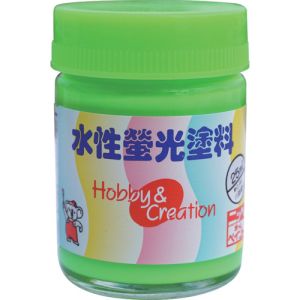 ニッぺ ニッぺ 49364934 水性蛍光塗料 25ml グリーン HSC004-25