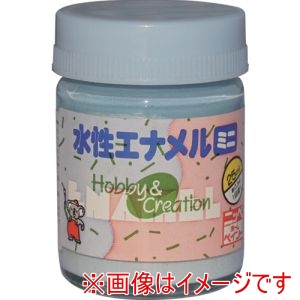 ニッぺ ニッぺ HSB019-25 水性エナメルミニ 25ml クリスタルブルー 