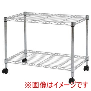 アストロ アストロ メタルラック 2段 キャスター付き 515-06 91783