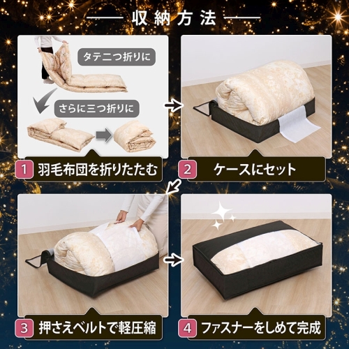  アストロ アストロ キルティング活性炭消臭羽毛ふとん収納袋 617-50
