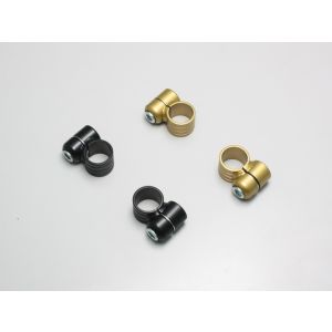 ハリケーン HURRICANE ハリケーン HS3500G セパハン用 ホルダー左/右set ゴールド ホルダー内径φ35x29mm HURRICANE
