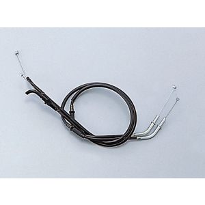 ハリケーン HURRICANE ハリケーン HB6748 ロングスロットルケーブル ブラック ZZR1200 02-05 50mmロング/ZZR1100 90- 100mmロング HURRICANE