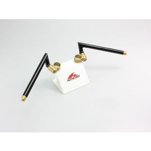 ハリケーン ハリケーン HS3301G-01 セパレートハンドル TYPE1 ゴールド CB400Four/I/II 74-77 CB250RS/-Z 80-84 Z250FS/FT 81-83 他
