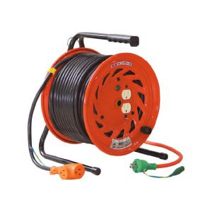 日動工業 NICHIDO 日動工業 RND-E50S 電工ドラム びっくリール 一般型ドラム100V アース付 50m