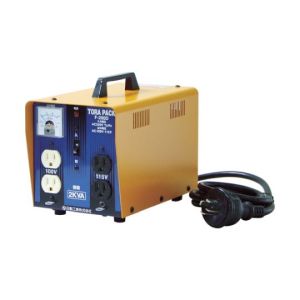 日動工業 NICHIDO 日動工業 F-200D 200V-100V/115V ニュートラパック降圧専用器 2KVA 定格電流20A