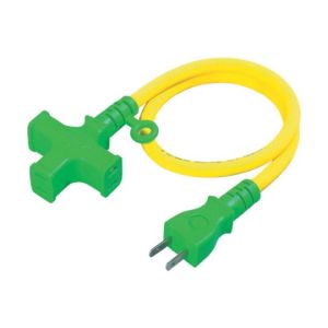 日動工業 NICHIDO 日動工業 T2-0.5S ショートタップ クロスタップ ソフト電線0.5m