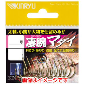 金龍 KINRYU 金龍 Hライン 凄腕マダイ 白 8号