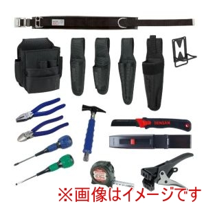 ジェフコム JEFCOM ジェフコム SJT-15SET-B 新人道具15点セット メーカー直送 代引不可 北海道沖縄離島不可