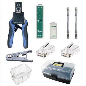 ジェフコム JEFCOM ジェフコム L-KIT-P LANツールキット メーカー直送 代引不可 北海道沖縄離島不可