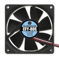 アイネックス AINEX アイネックス CFY-80S ケース用ファン80mm 静音タイプ AINEX