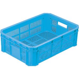 岐阜プラスチック工業 リス MB-210F MB型メッシュコンテナーMB-210F 青