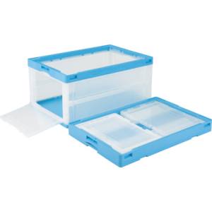 岐阜プラスチック工業 リス CB-76NRT B 折りたたみコンテナCB-76NRT 扉付 メーカー直送 代引不可 沖縄離島不可