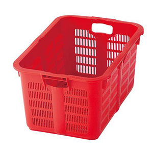 岐阜プラスチック工業 リス No.500 プラスケット レッド