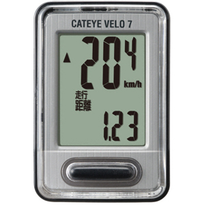 キャットアイ CATEYE キャットアイ CC-VL520 VELO7 CATEYE 有線モデル 日本語表示 ブラック