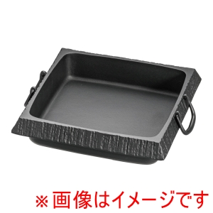 岩鋳 岩鋳 南部鉄器 すき焼き鍋 石庭角 小 20051
