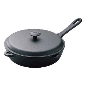 岩鋳 岩鋳 南部鉄器 蓋付 フライパン 24cm 24112