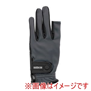 羽立工業 ＨＡＴＡＣＨＩ ハタチ BH8080 グラウンドゴルフ マーカーホルダー付き ストレッチ手袋 グレー 5 ML HATACHI