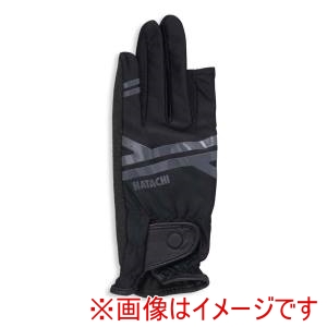 羽立工業 ＨＡＴＡＣＨＩ ハタチ BH8028 グラウンドゴルフ パークゴルフ手袋 ウルトラストレッチグローブ ブラック 9 SM HATACHI