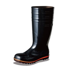 弘進ゴム 弘進ゴム 食品用安全長靴 ハイブリーダーガード HB-500 黒 25.5cm