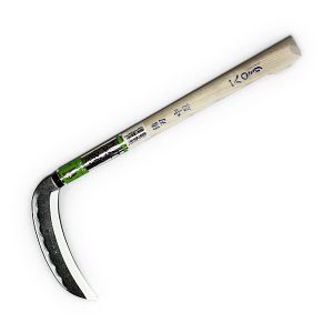福井 銀翁流 OWL 福井 ＃159 紀州型両刃中厚鎌 180 丸