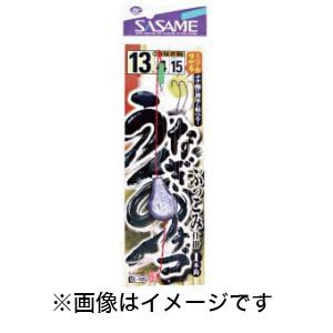 ささめ針 SASAME ささめ針 うなぎ あなごぶっこみ仕掛 12号 ハリス 3 E-105